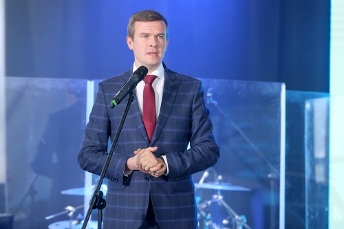 MInister Sportu i Turystyki Pan Witold Bańka
